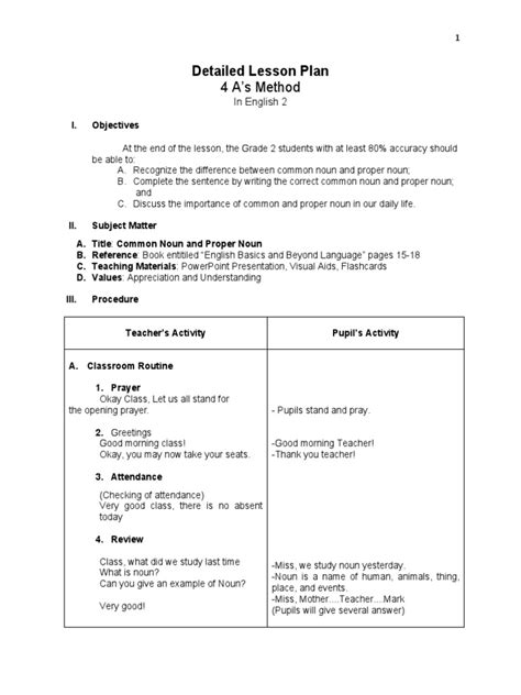 lesson plan ph 4as|4A's Lesson Plan Generator .